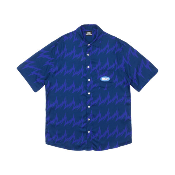Button Shirt Lightning Blue