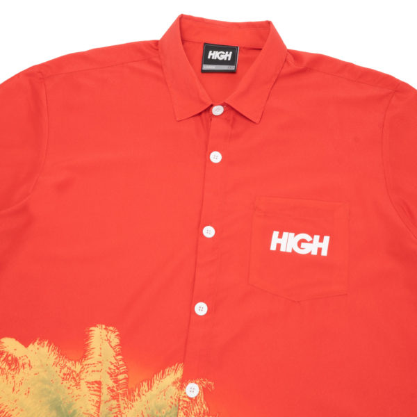 Button Shirt Paradise Red - Imagem 4