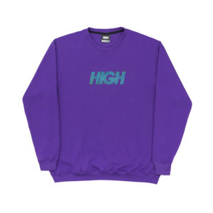 Crewneck Olograph Logo Purple
