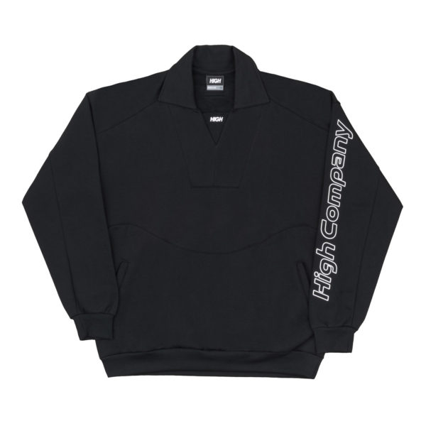 Polo Sweatshirt Sportif Black