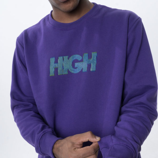 Crewneck Olograph Logo Purple - Imagem 4