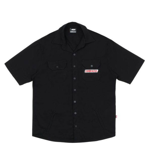 Cargo Button Shirt Black