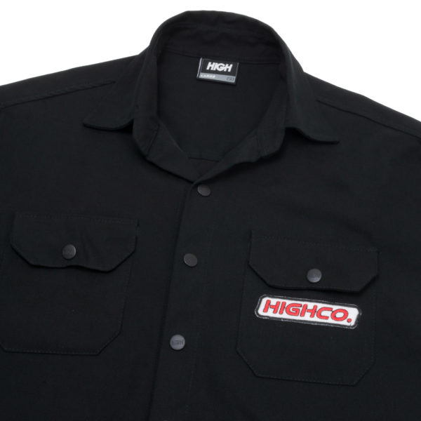 Cargo Button Shirt Black - Image 4