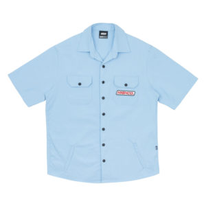 Cargo Button Shirt Blue
