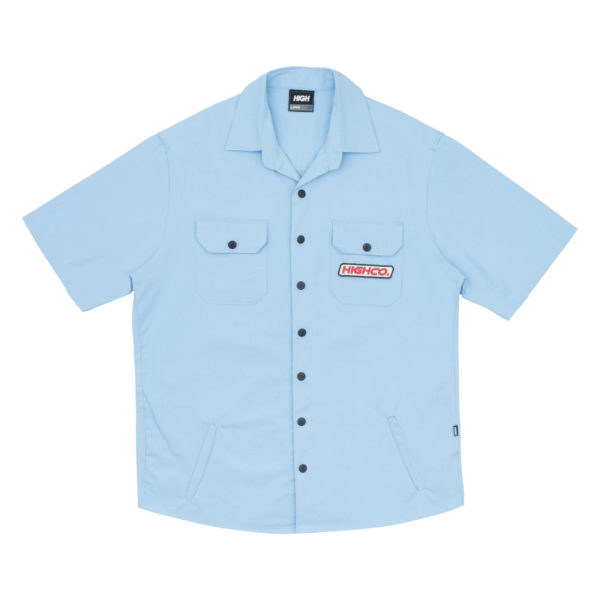 Cargo Button Shirt Blue
