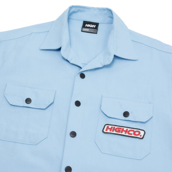 Cargo Button Shirt Blue - Image 3