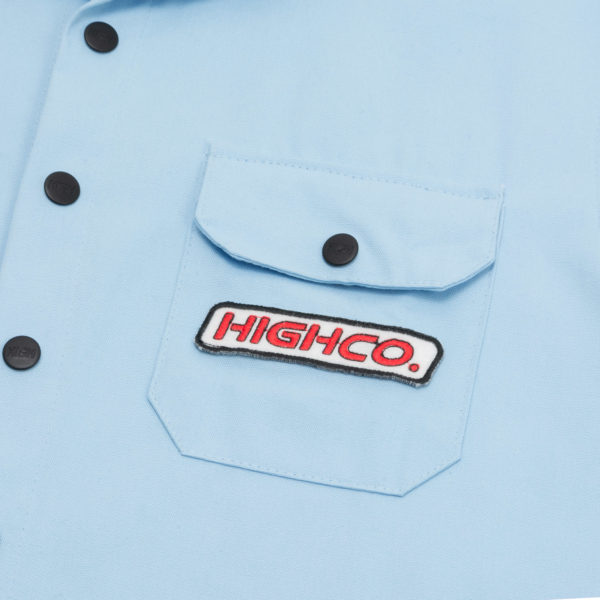 Cargo Button Shirt Blue - Image 5