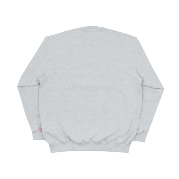 Crewneck Tooled Heather Grey - Image 2