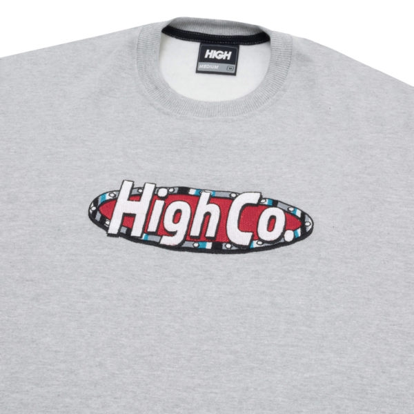 Crewneck Tooled Heather Grey - Image 3