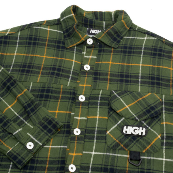 Flannel Shirt Equipment Green - Image 3