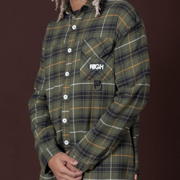 Flannel Shirt Equipment Green - Image 8