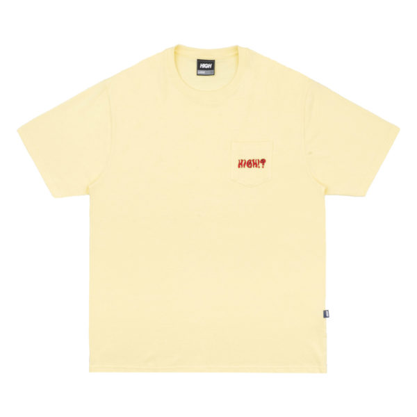Pocket Tee Confused Soft Yellow