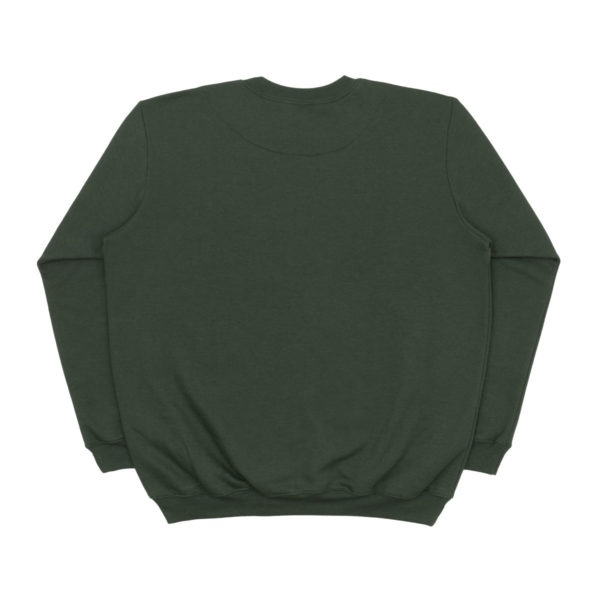 Crewneck Logo Line Night Green - Image 2
