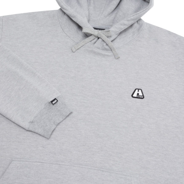 Hoodie Logo Line Heather Grey - Imagem 3