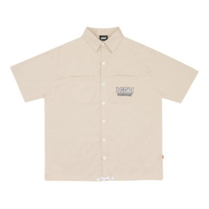 Button Shirt Bones Beige
