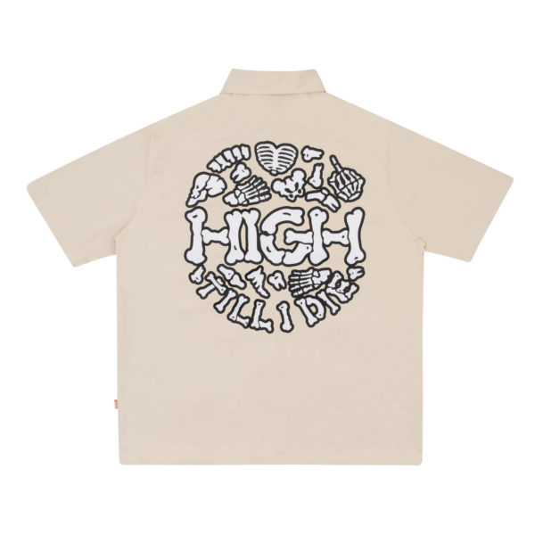 Button Shirt Bones Beige - Image 2