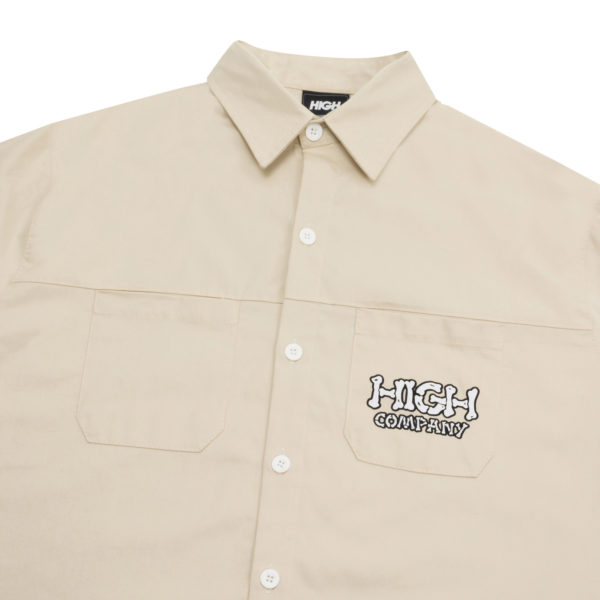 Button Shirt Bones Beige - Image 3