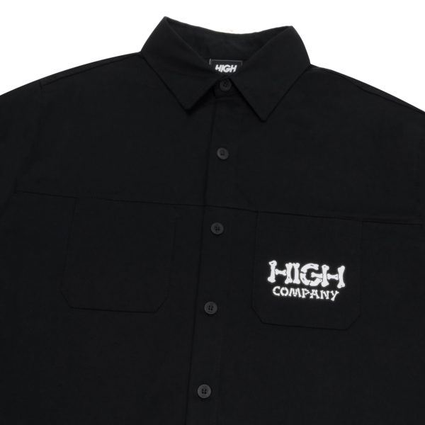 Button Shirt Bones Black - Imagem 3