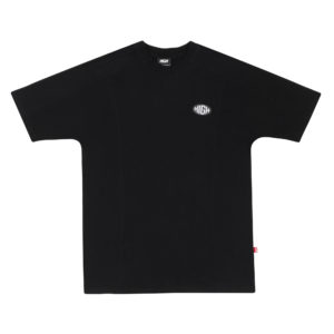 Raglan Tee Tricolore Black