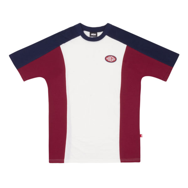 Raglan Tee Tricolore White/Blue