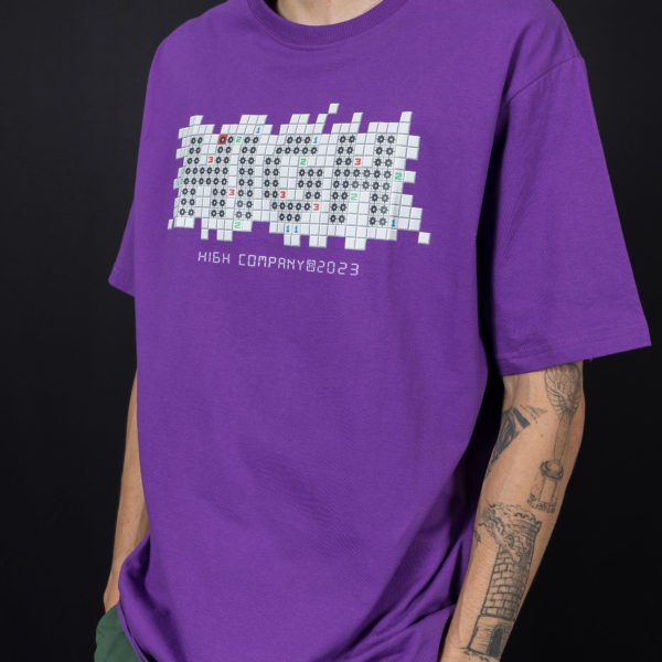 Tee Minesweeper Purple - Imagem 4