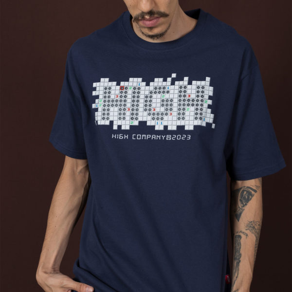 Tee Minesweeper Navy - Image 4