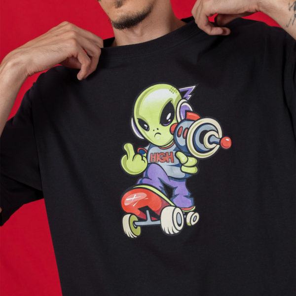 Tee Alien Black - Image 4