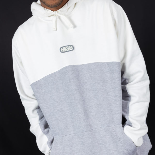 Hoodie Bridge White/ Heather Grey - Image 5