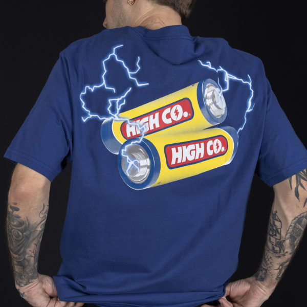 Tee Battery Blue - Imagem 5