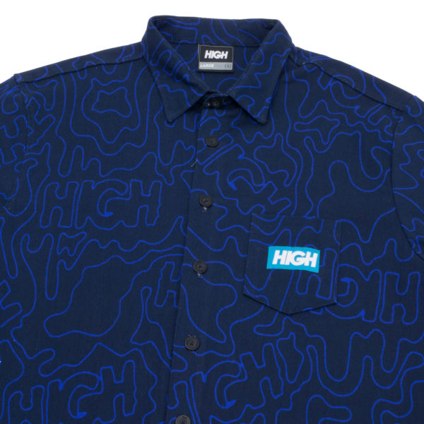 Button Shirt Mountains Navy - Imagem 3