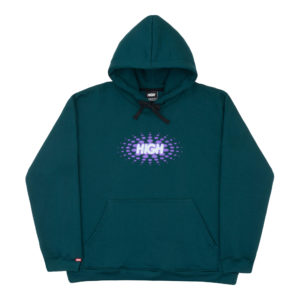 Hoodie Club Logo Night Green