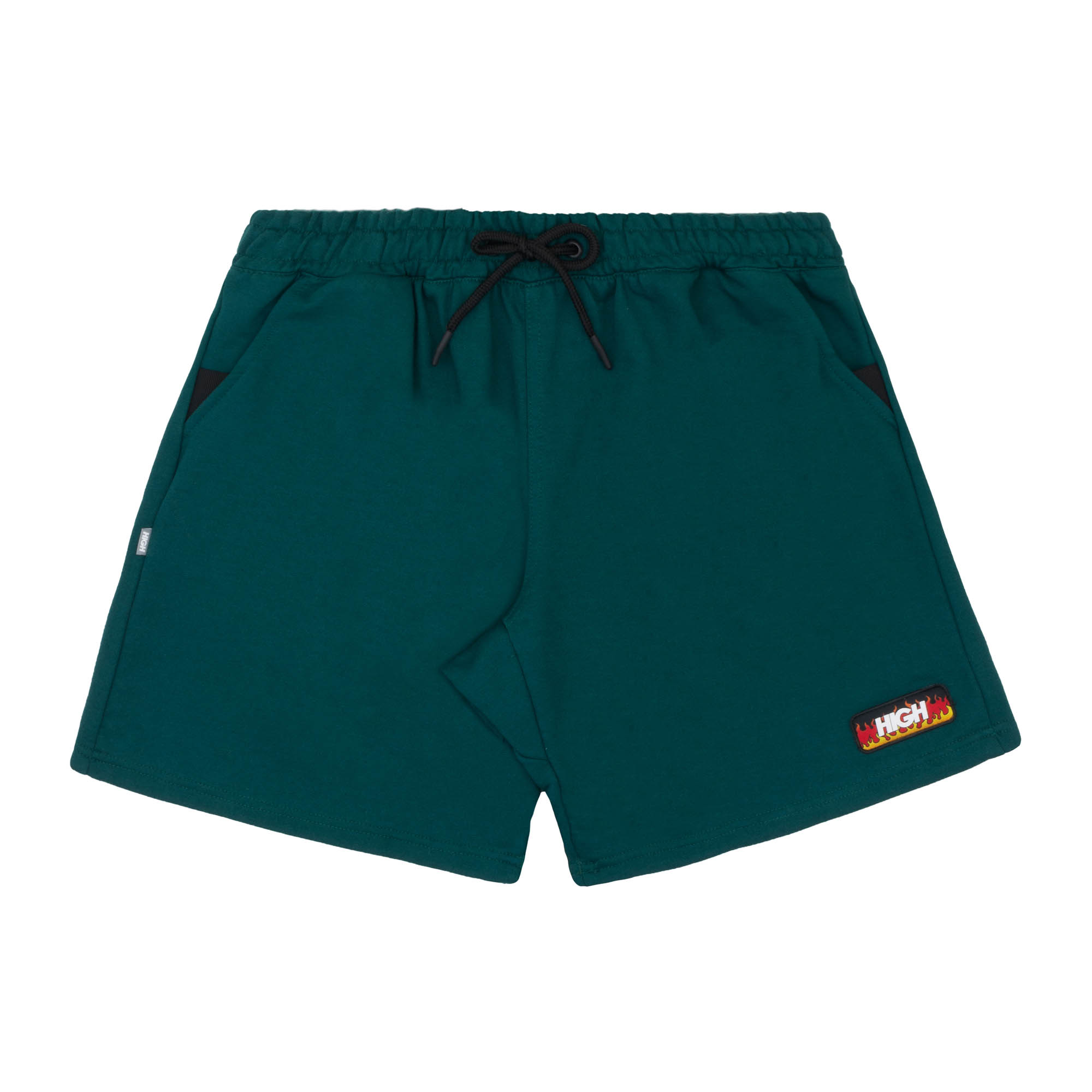 Sweat Shorts Flammes Green