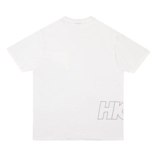 Work Tee Outline Logo White - Imagem 2