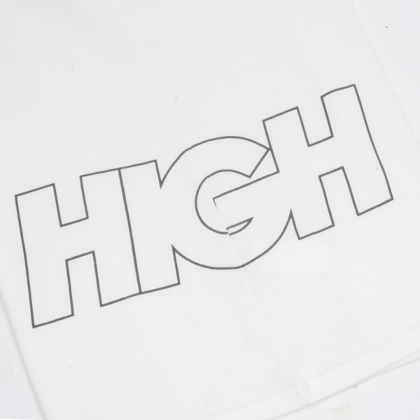 Work Tee Outline Logo White - Imagem 3