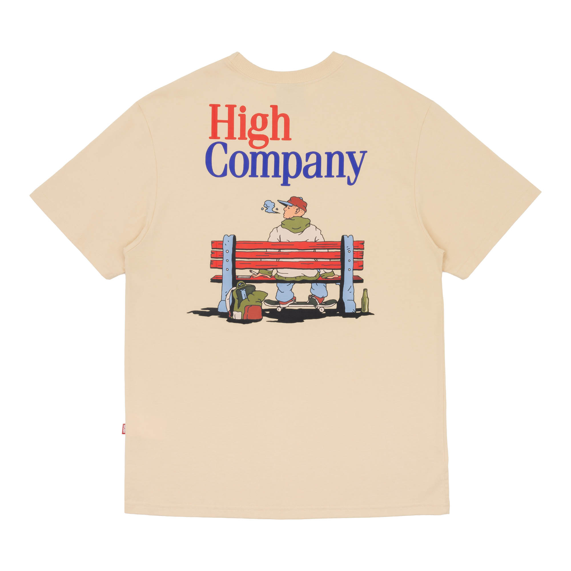 Camiseta High Company Tee Bulb Beige