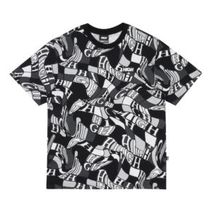 Tee Warped Black