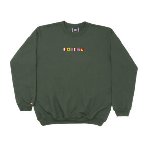 Crewneck Flags Green