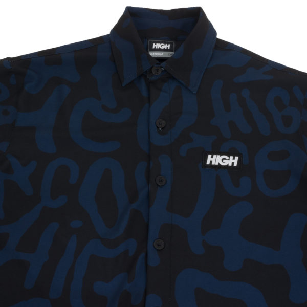 Button Shirt Crusty Black/Navy - Image 3