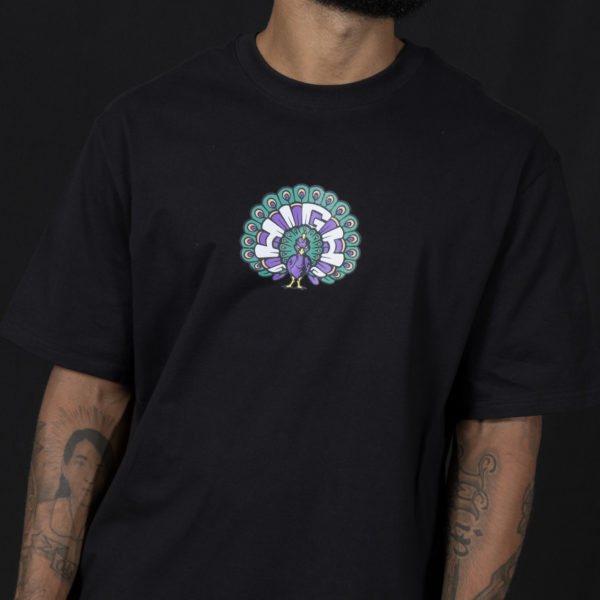 Tee Peacock Black - Image 4