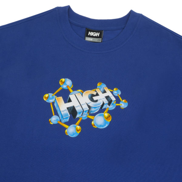 Tee Molecules Blue - Image 3