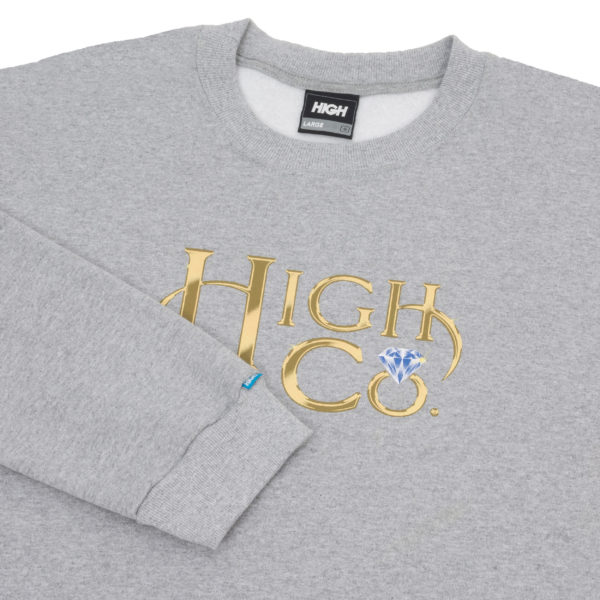 Crewneck Diamant Heather Grey - Image 4