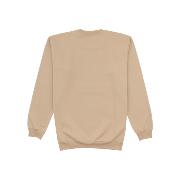 Crewneck Logo Line Beige - Image 2
