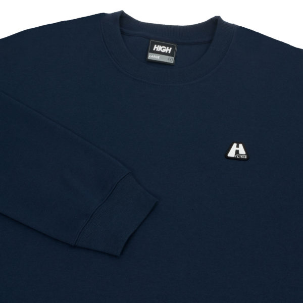 Crewneck Logo Line Navy - Image 3