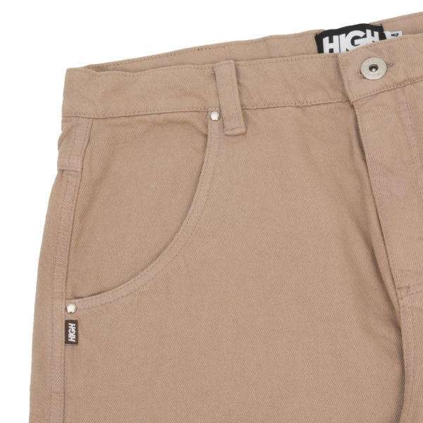 Jeans Pants Logo Line Beige - Imagem 3