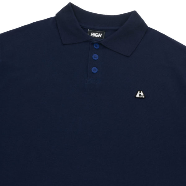 Polo Shirt Logo Line Navy - Imagem 3