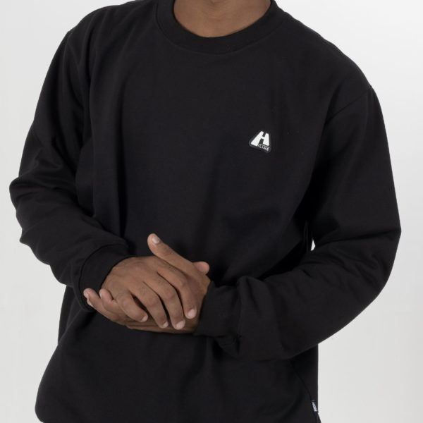 Crewneck Logo Line Black - Image 5