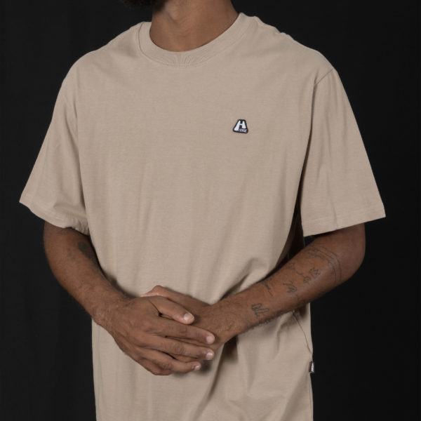 Tee Logo Line Beige - Image 4