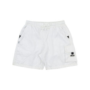 Oval Cargo Ripstop Shorts White