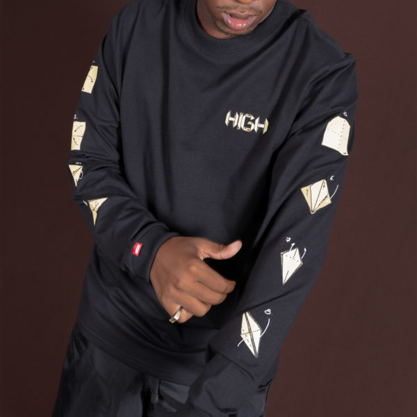Longsleeve Origami Black - Image 5