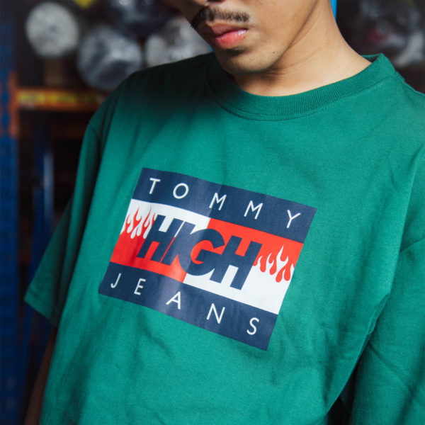 TJ x HIGH Tee Logo Green - Imagem 4